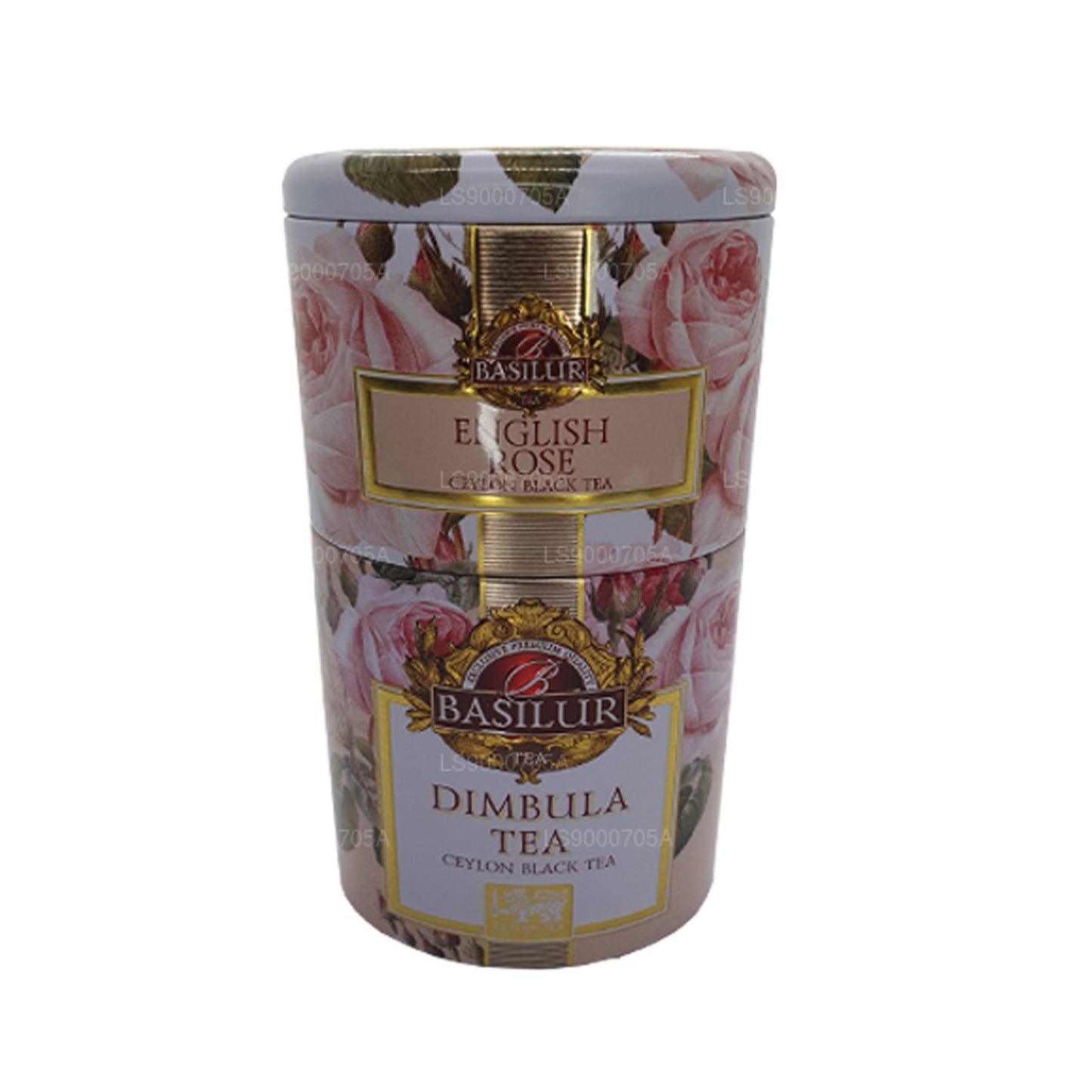 Boîte Dimbula « Rose anglaise » aux fruits et fleurs de basilic (100g)