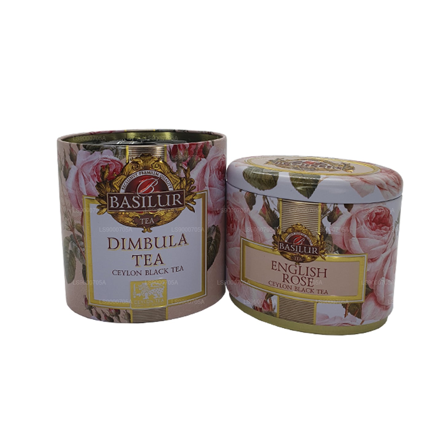 Boîte Dimbula « Rose anglaise » aux fruits et fleurs de basilic (100g)