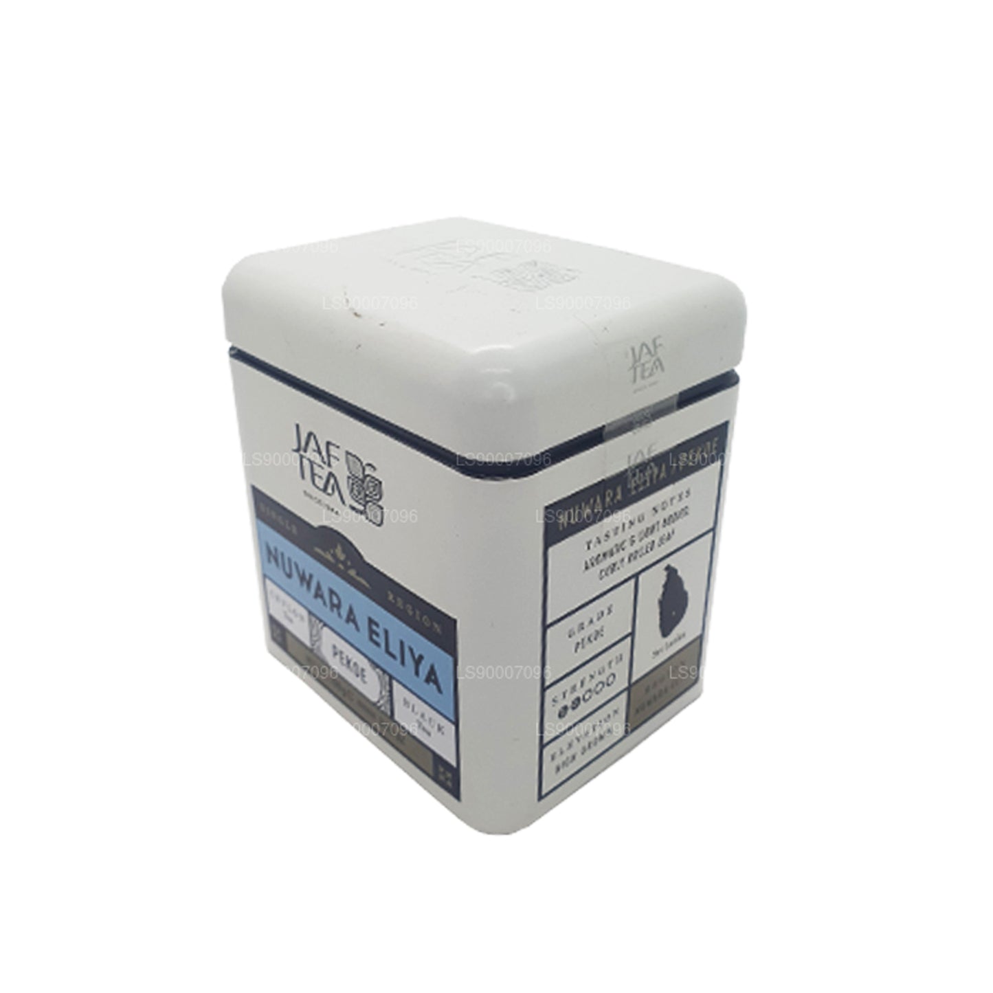 Boîte à thé Jaf Single Region Collection Nuwara Eliya PEKOE (100 g)