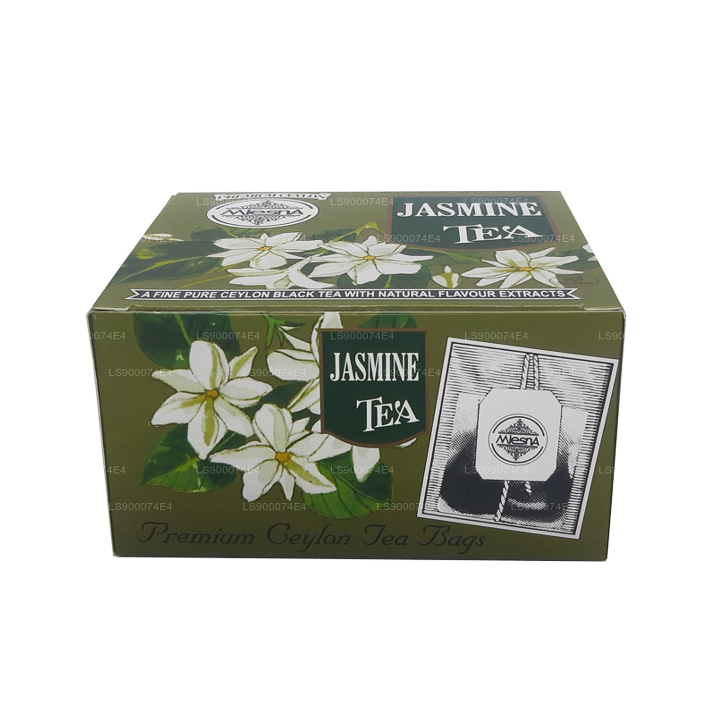 Thé noir au jasmin Mlesna (100g) 50 sachets