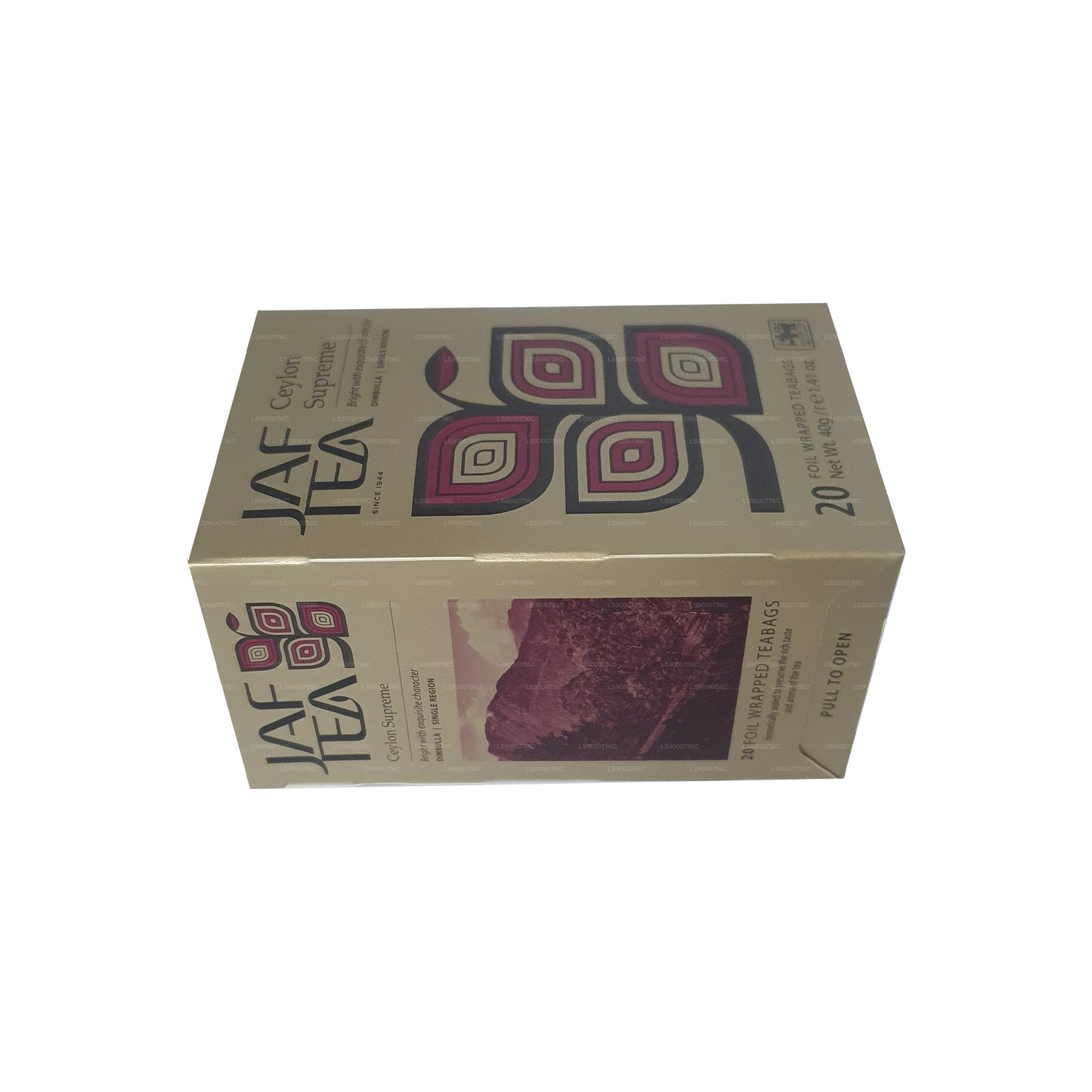 Sachet de thé Jaf Tea Classic Gold Collection Ceylon Supreme Foil Envelop (40 g)