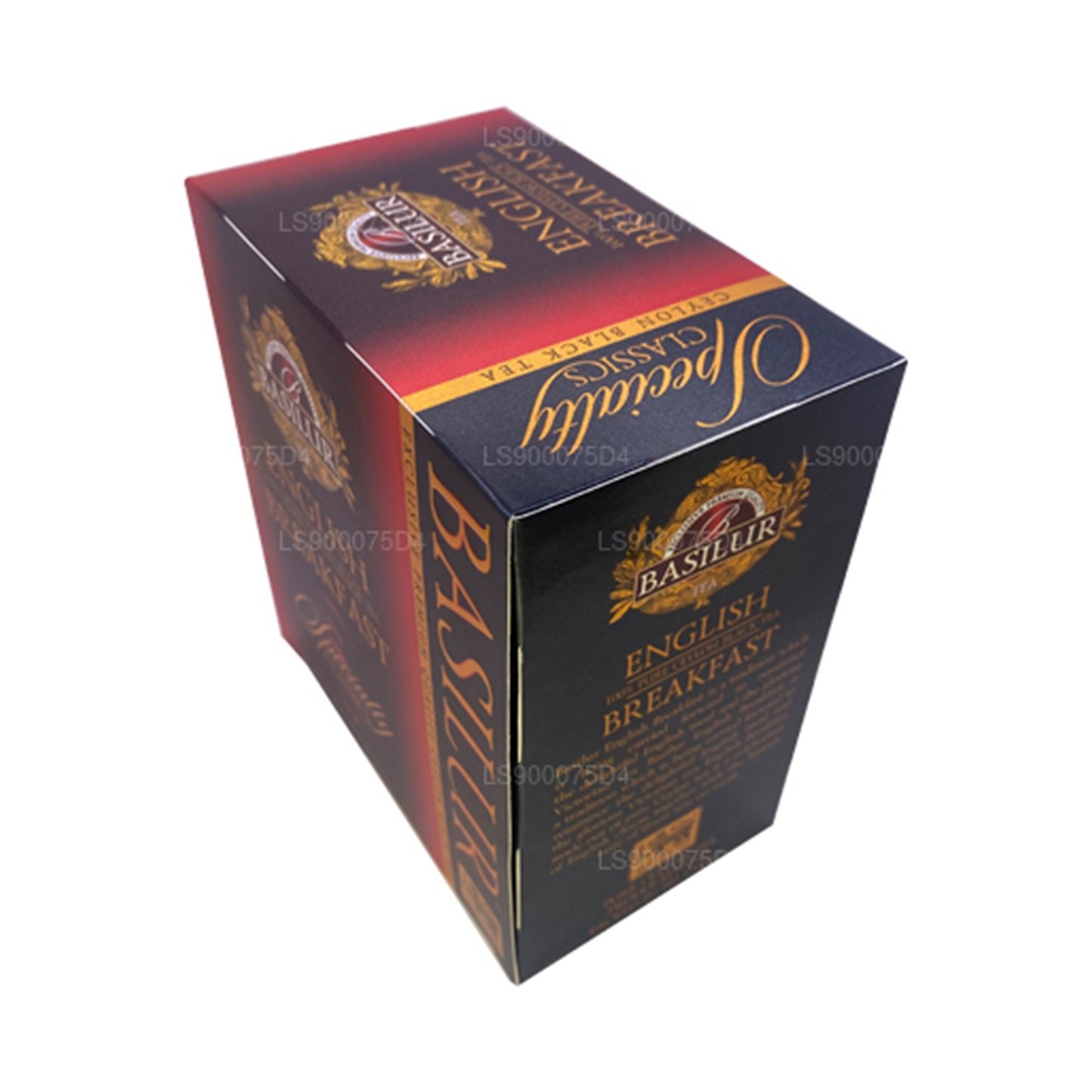 Thé noir de Ceylan pur Basilur English Breakfast (200 g) 100 sachets