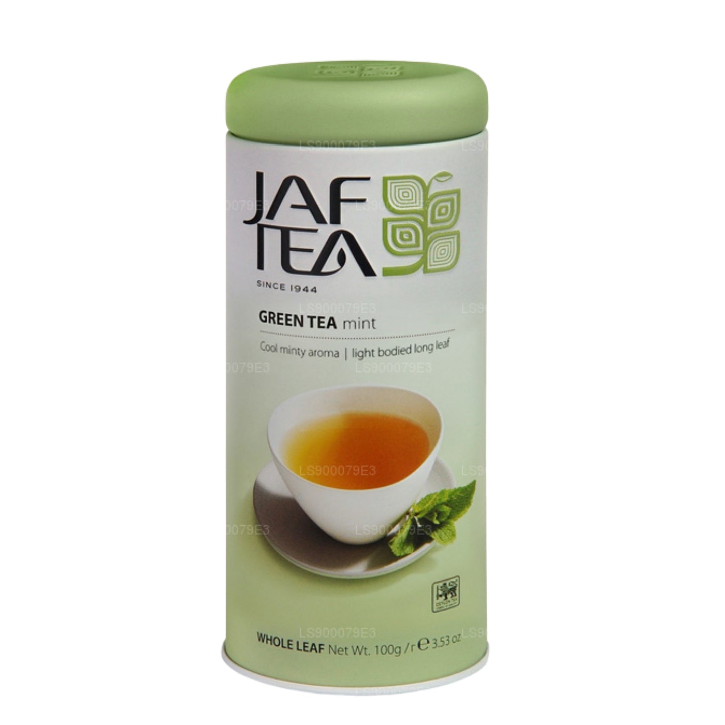Boîte à menthe Jaf Tea Pure Green Collection (100 g)
