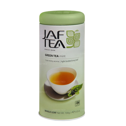 Boîte à menthe Jaf Tea Pure Green Collection (100 g)