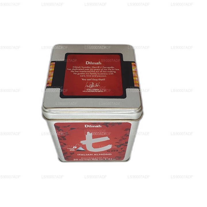 Dilmah t-Series Amande Italienne (40g) 20 Sachets de Thé