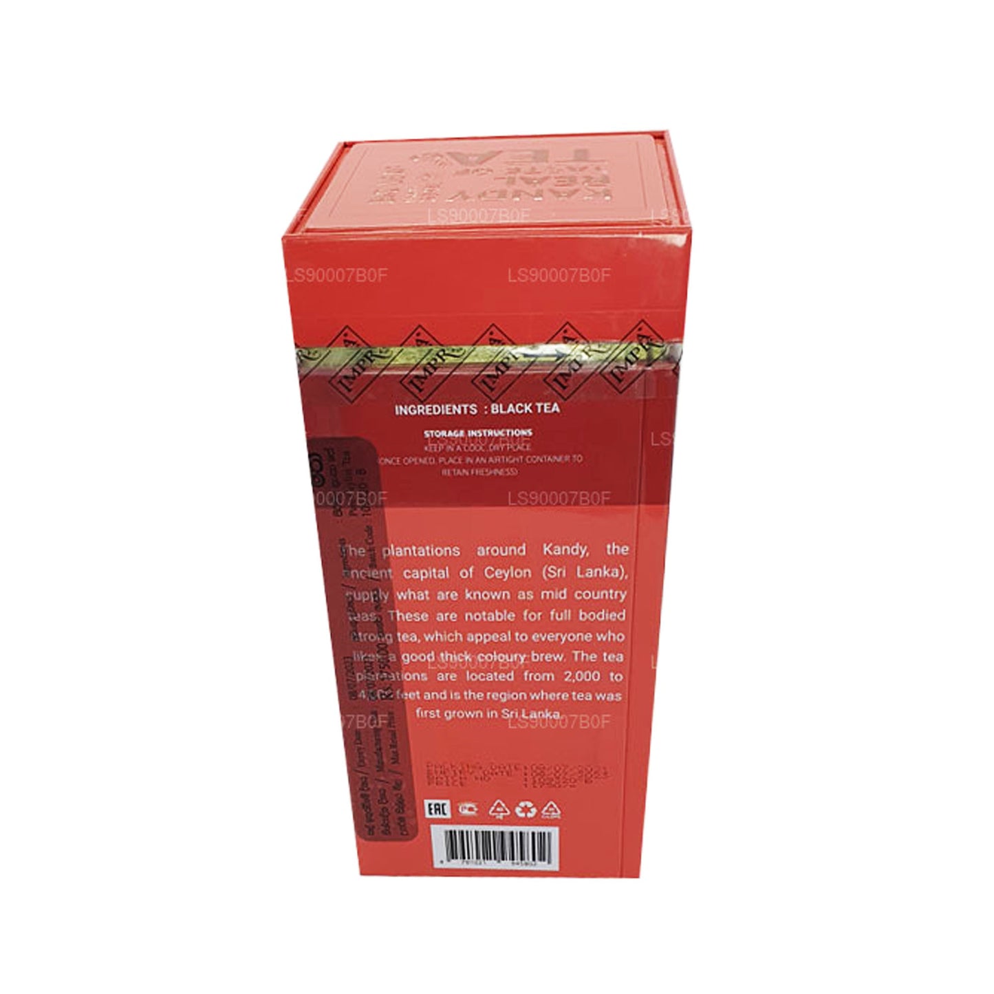 Boîte en métal Impra Kandy Taste of Tea Big Leaf Orange Pekoe (200 g)