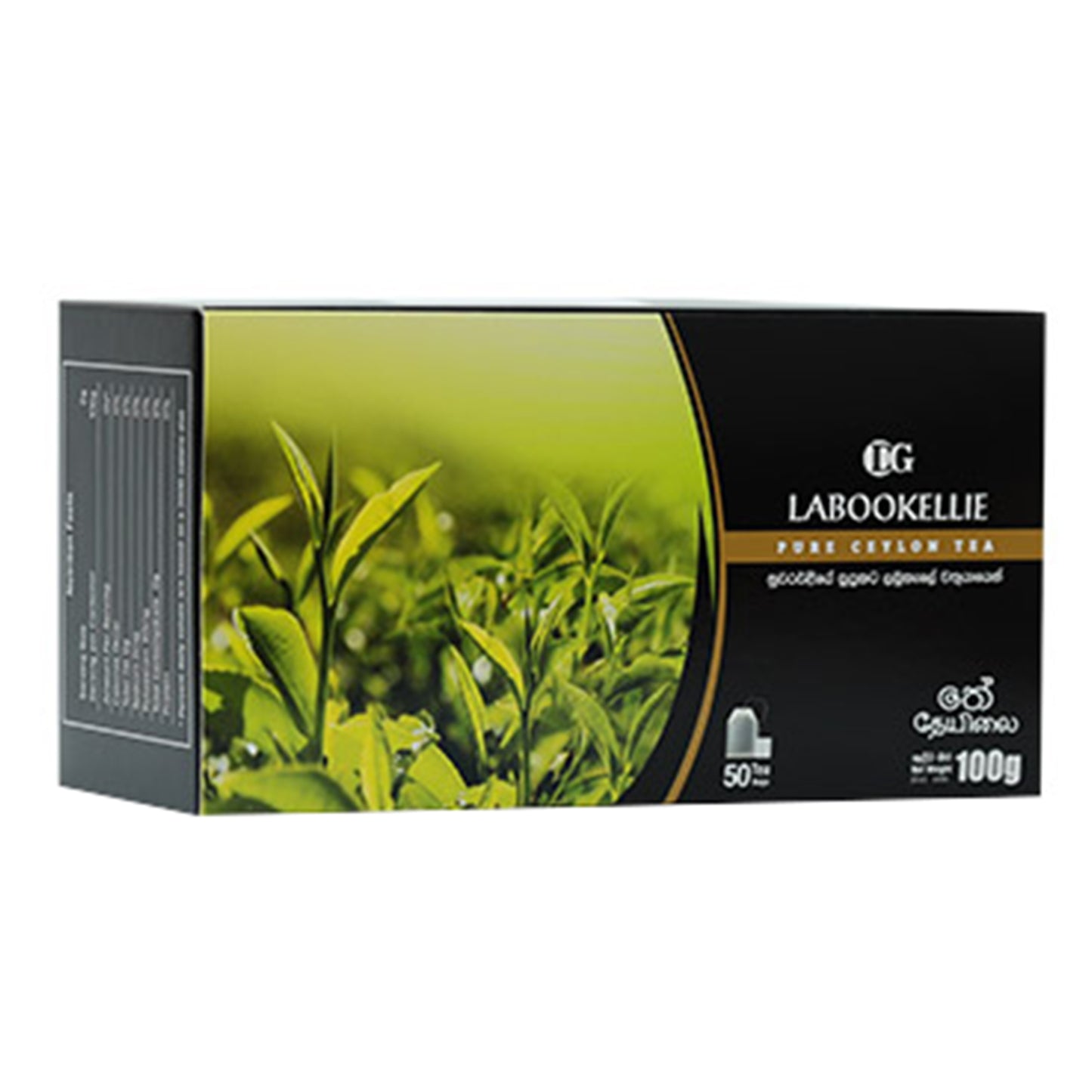 Thé noir de Ceylan DG Labookellie (50g) 25 sachets