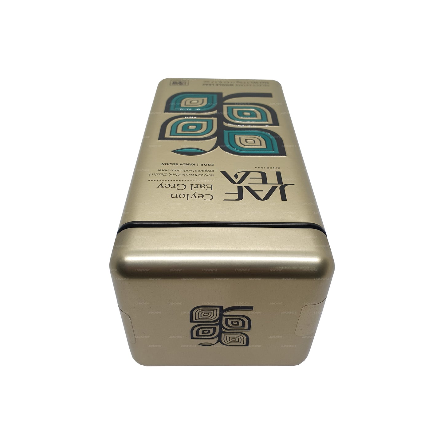 Boîte à thé Jaf Tea Classic Gold Collection Ceylon Earl Grey (175 g)