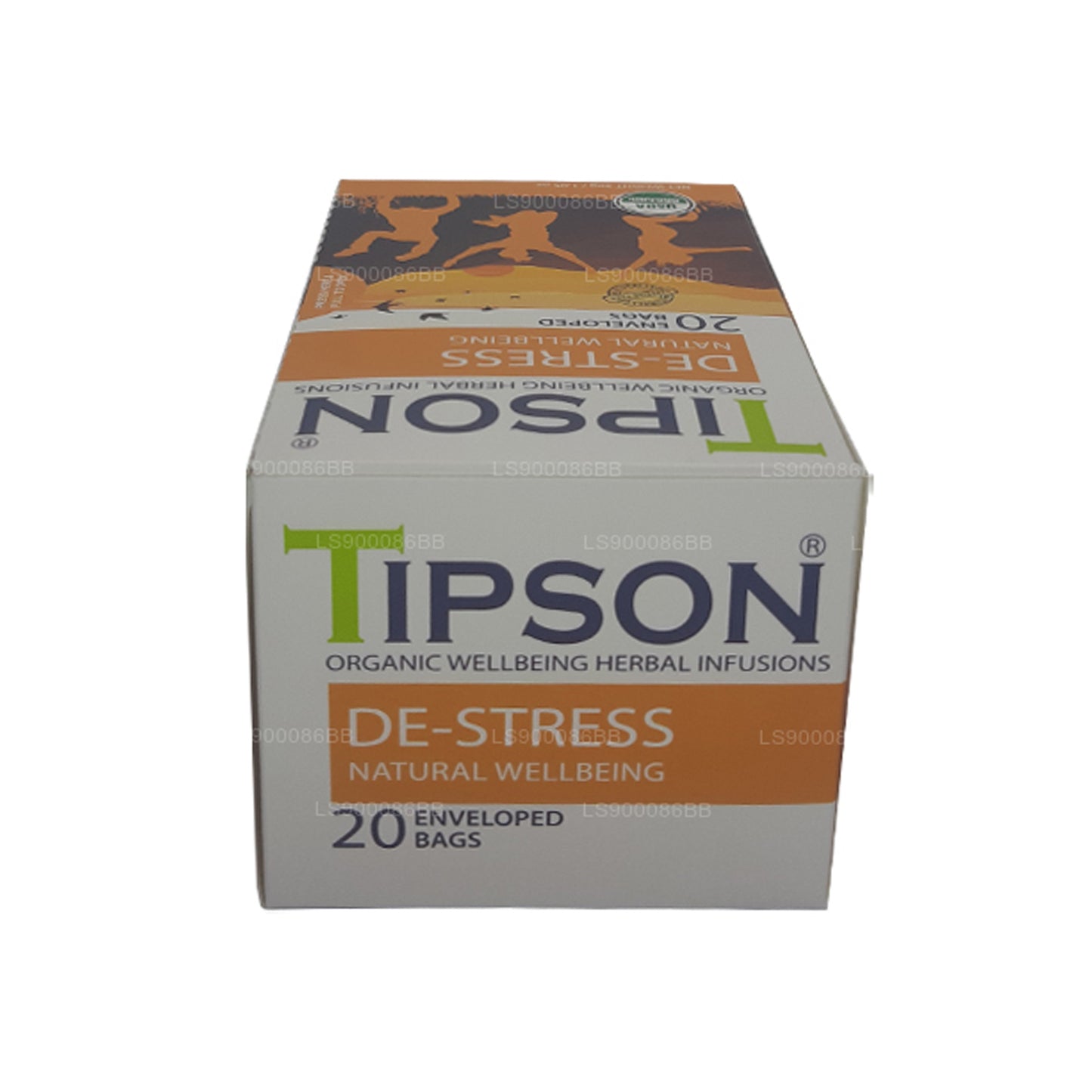 Tipson De-Stress Natural Wellbeing (30 g) 20 sachets de thé enveloppés