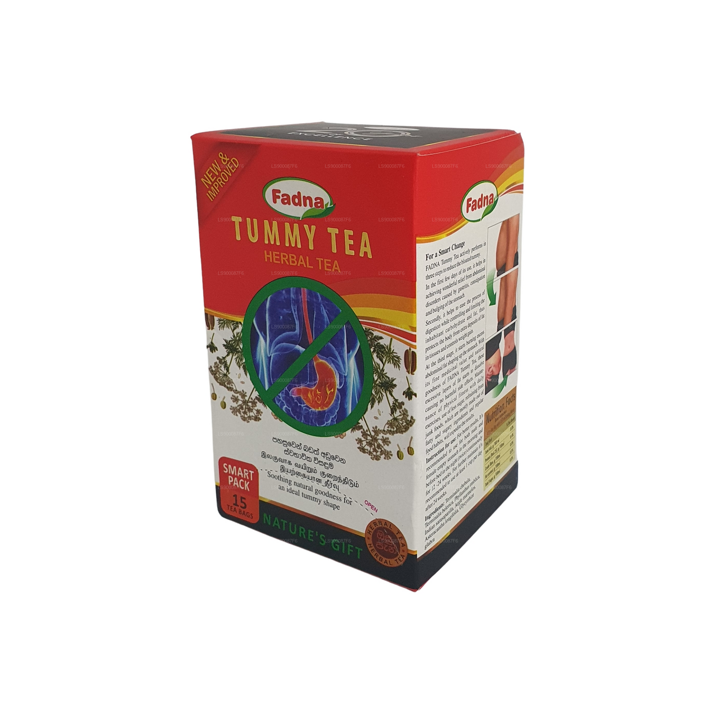 Thé pour le ventre Fadna (40 g) 20 sachets de thé