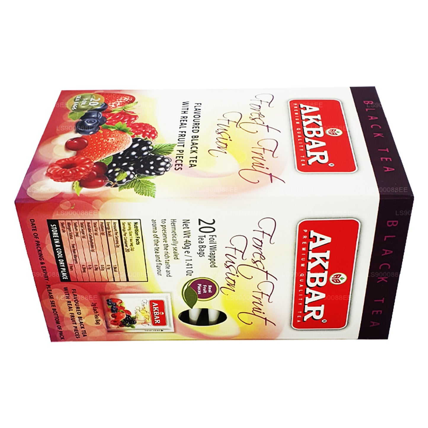 Akbar Forest Fruit Fusion (40 g) 20 sachets de thé