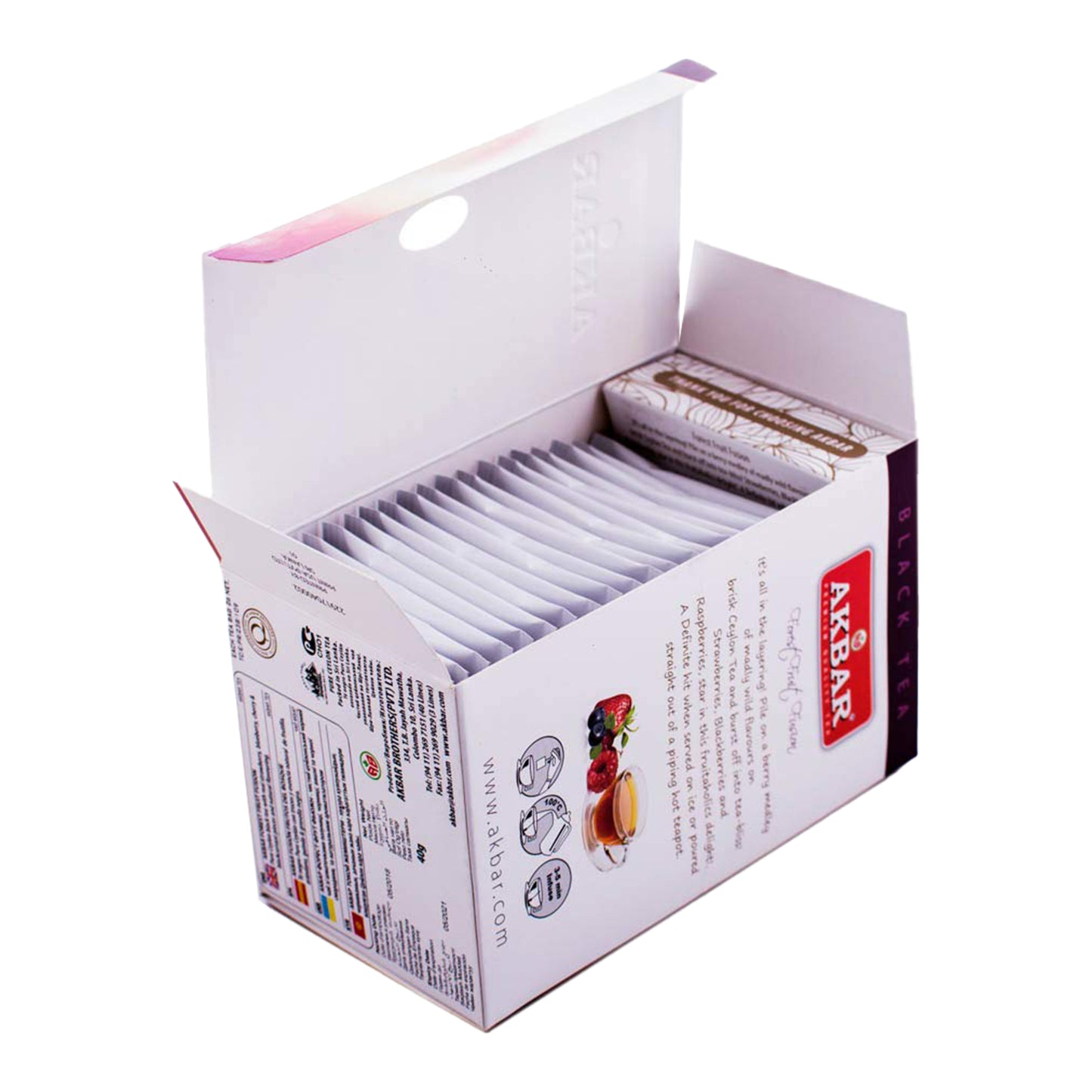 Akbar Forest Fruit Fusion (40 g) 20 sachets de thé