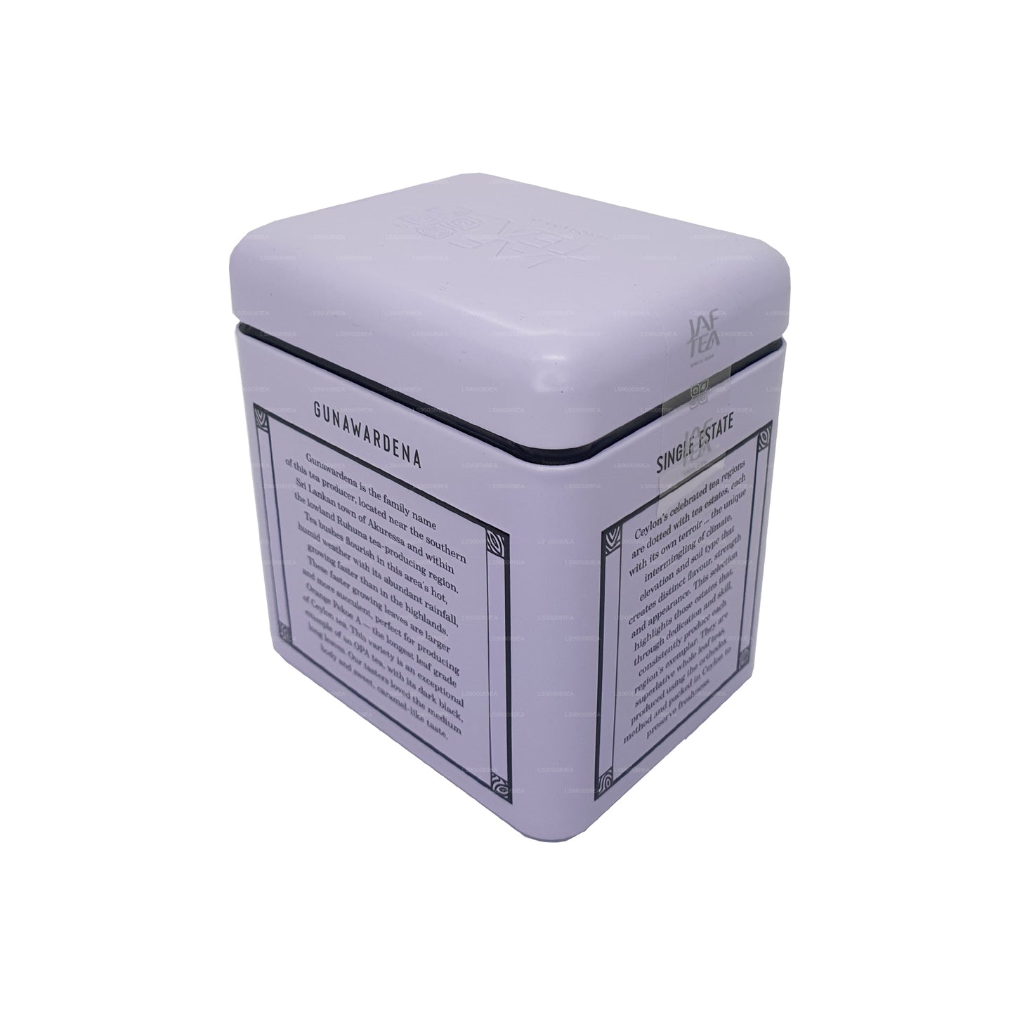 Boîte à thé Jaf Single Estate Collection Gunawardena (70 g)