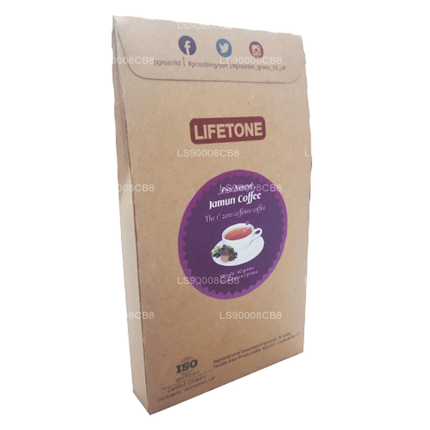 Café aux graines Lifetone Jamun (40 g)