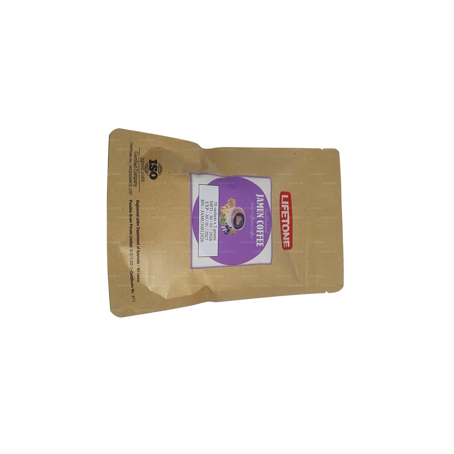 Café aux graines Lifetone Jamun (40 g)