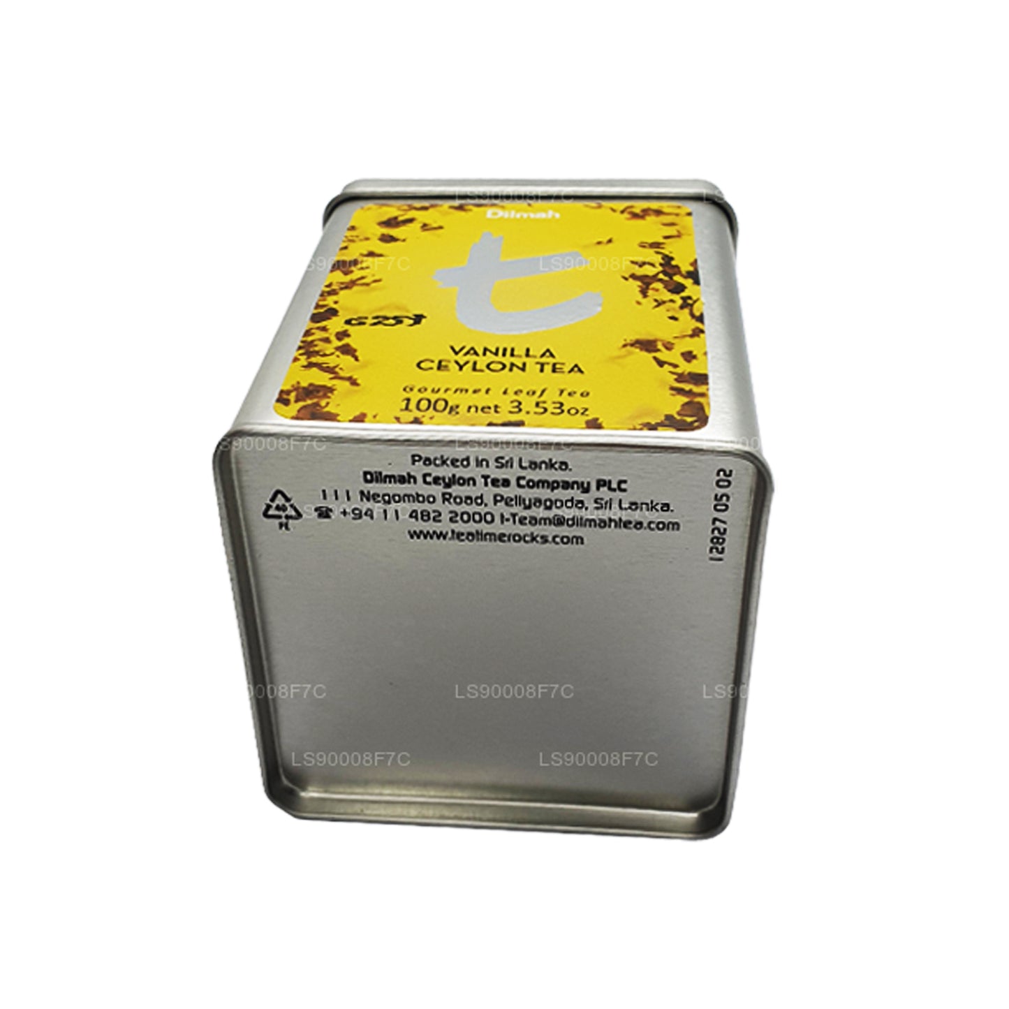 Thé Dilmah T-series à la vanille de Ceylan (100g)