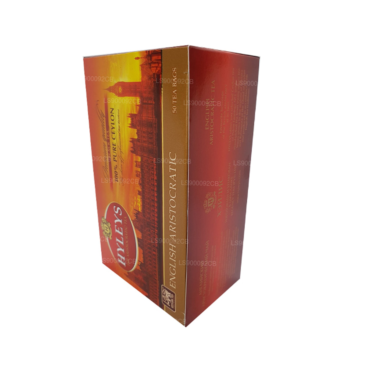 Thé noir de qualité supérieure HYLEYS 50 sachets de thé (100 g)