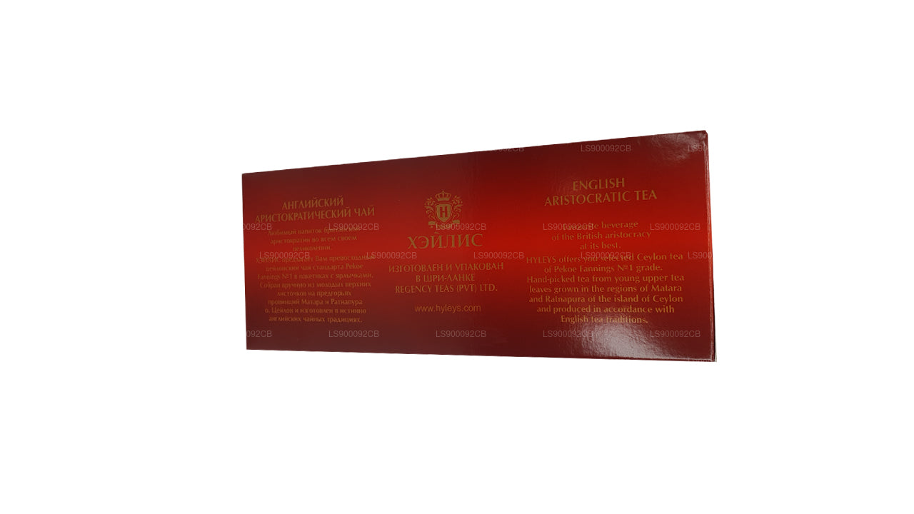 Thé noir de qualité supérieure HYLEYS 50 sachets de thé (100 g)