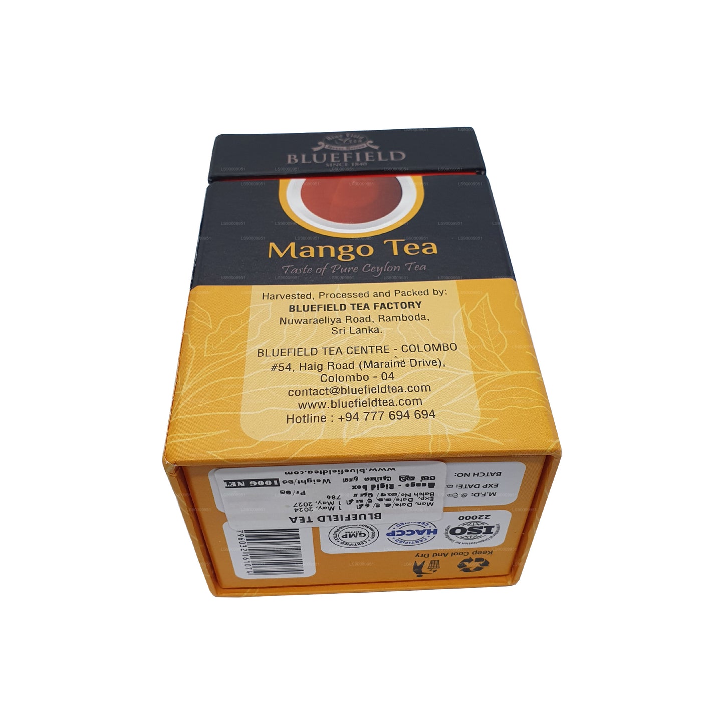 Thé à la mangue Bluefield Tea (100 g)