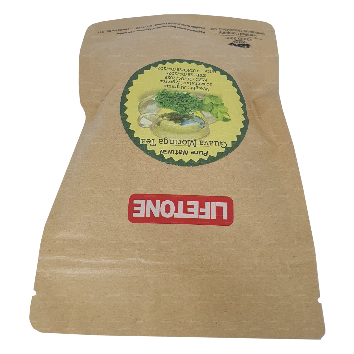 Thé Lifetone à la goyave et au moringa (30 g)