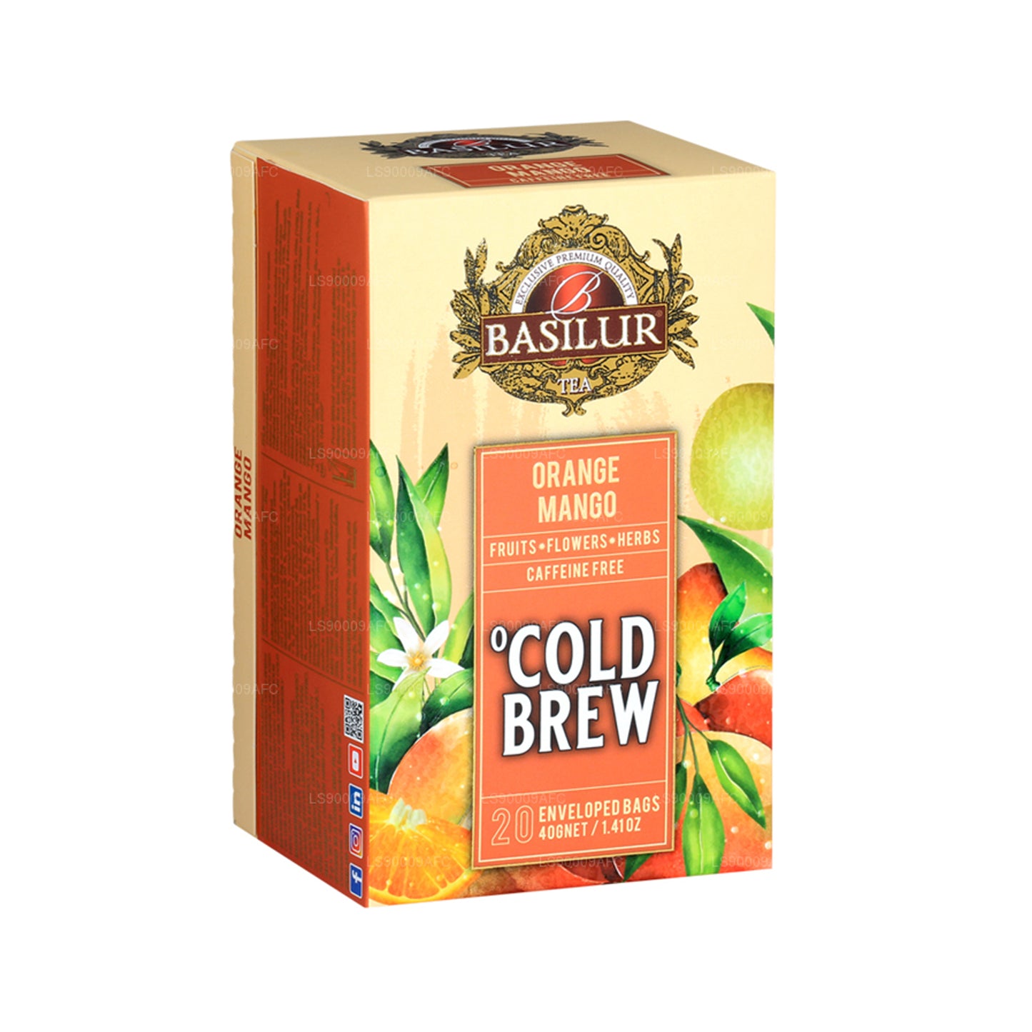 Basilur Cold Brew "Orange Mango" (40g) Box
