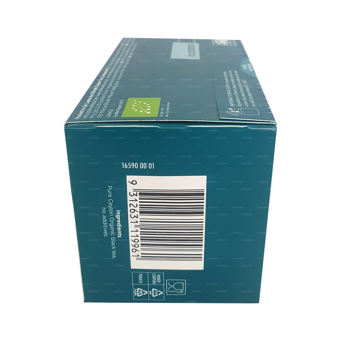 Thé biologique Dilmah (100g) 50 sachets de thé