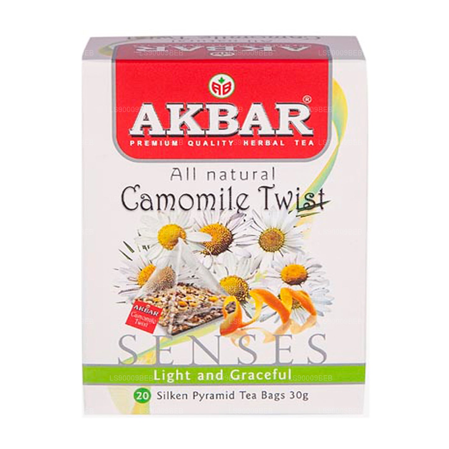 Akbar Camomille Twist (30 g) 20 sachets de thé