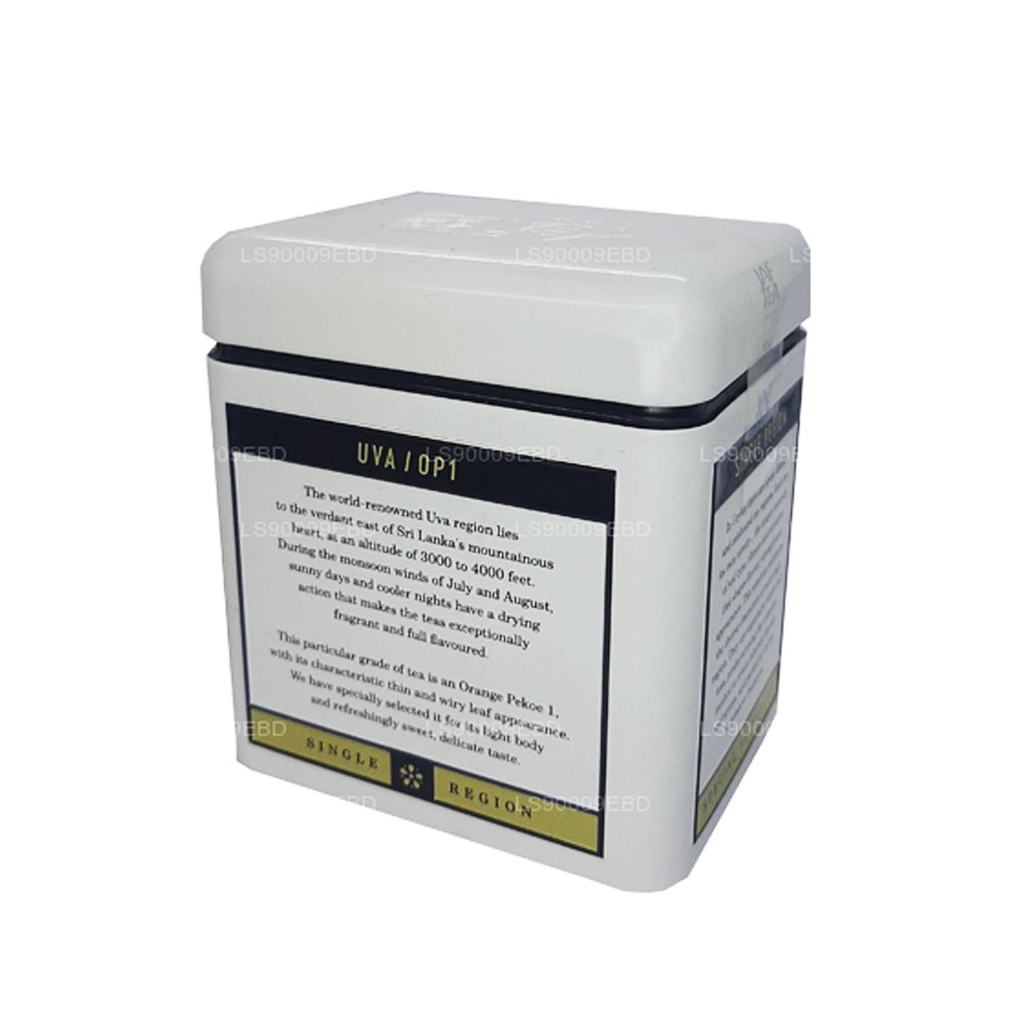 Boîte de 90 g Uva OP1 de la collection Jaf Tea Single Region