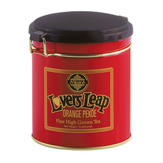 Thé Mlesna Lover's Leap O.P. en boîte métallique (100 g)
