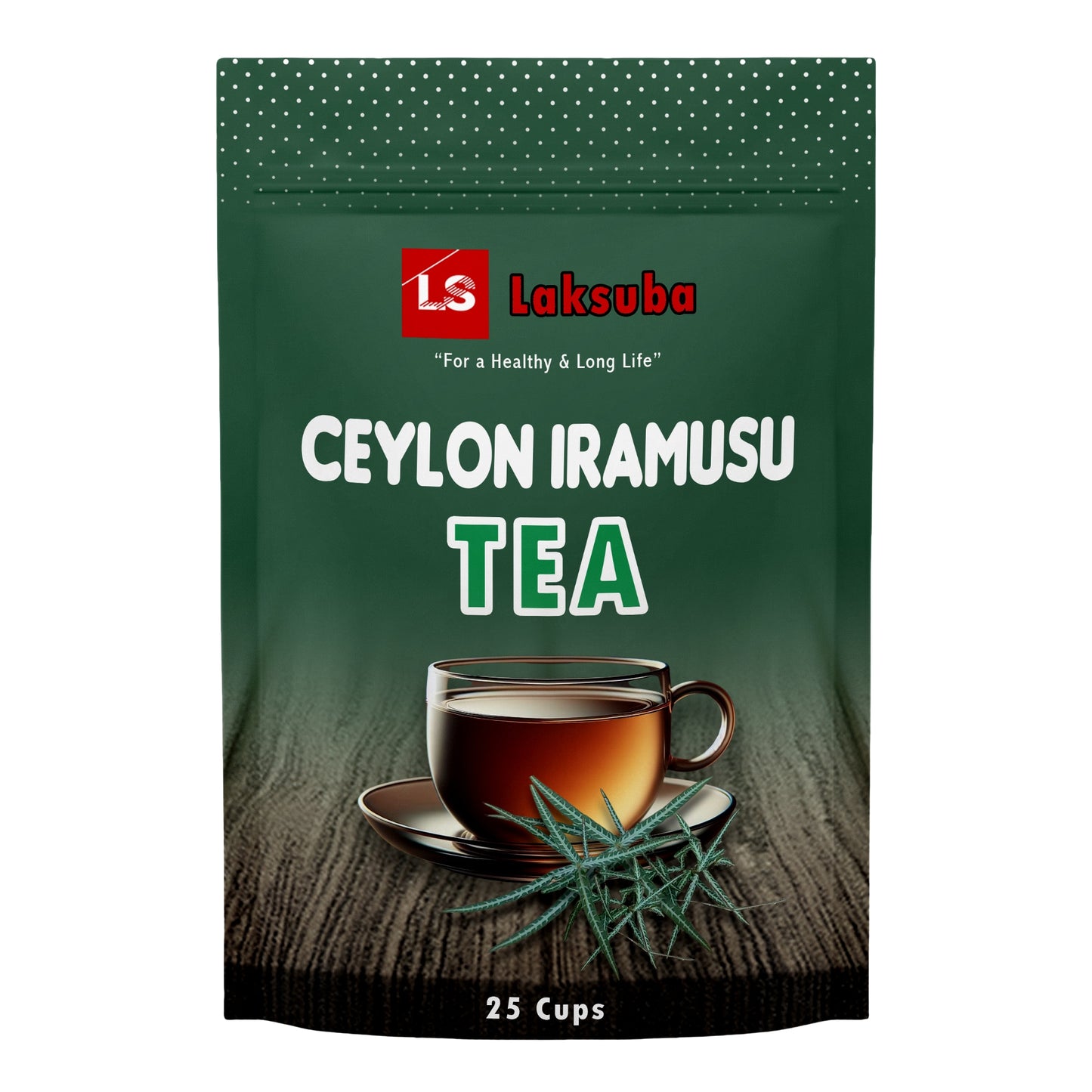 Le thé Laksuba Ceylon Iramusu (37,5 g) 25 sachets