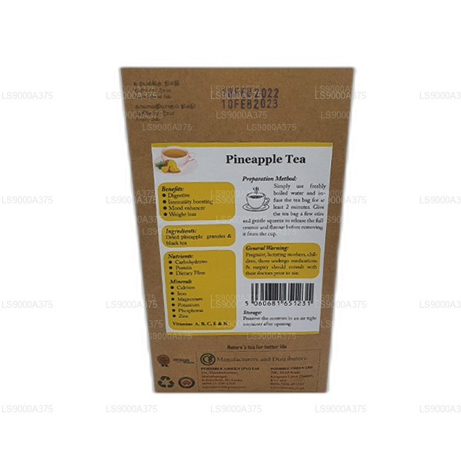 Thé à l'ananas Lifetone (40g)