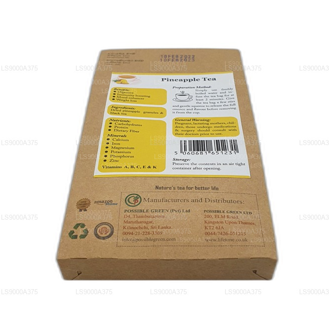 Thé à l'ananas Lifetone (40g)