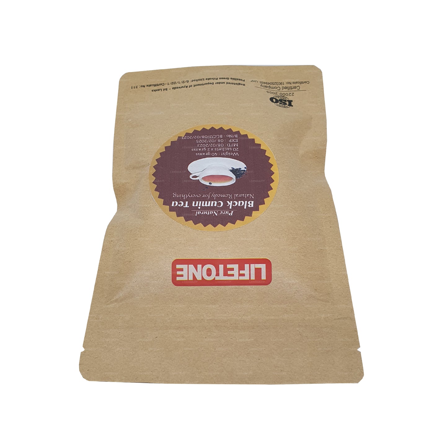 Thé au cumin noir Lifetone (40g)