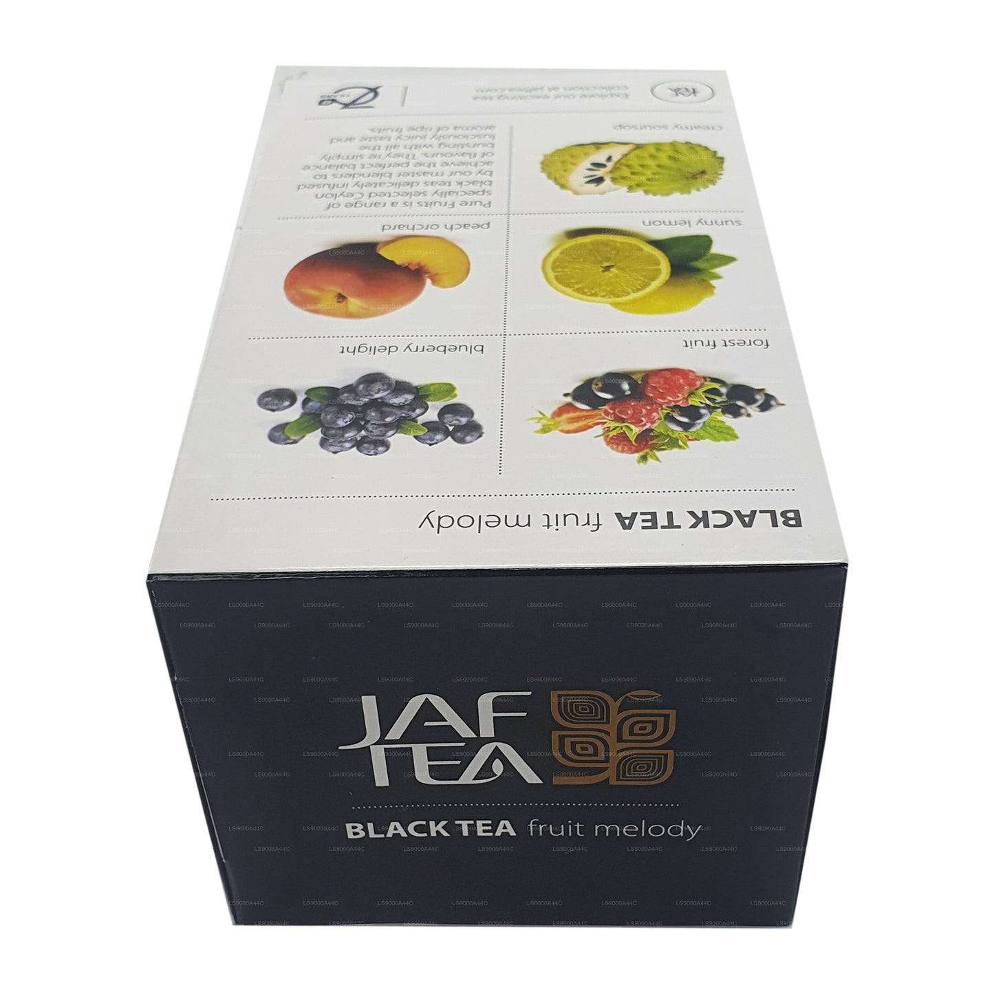 Jaf Tea Pure Fruits Collection Black Thé Fruit Melody (30 g) 20 sachets de thé