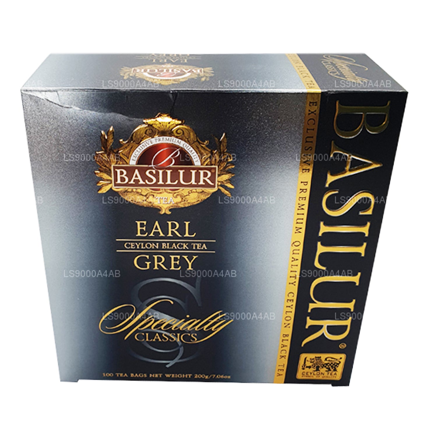 Thé noir de Ceylan Basilur Speciality Classics Earl Grey (200 g) 100 sachets de thé