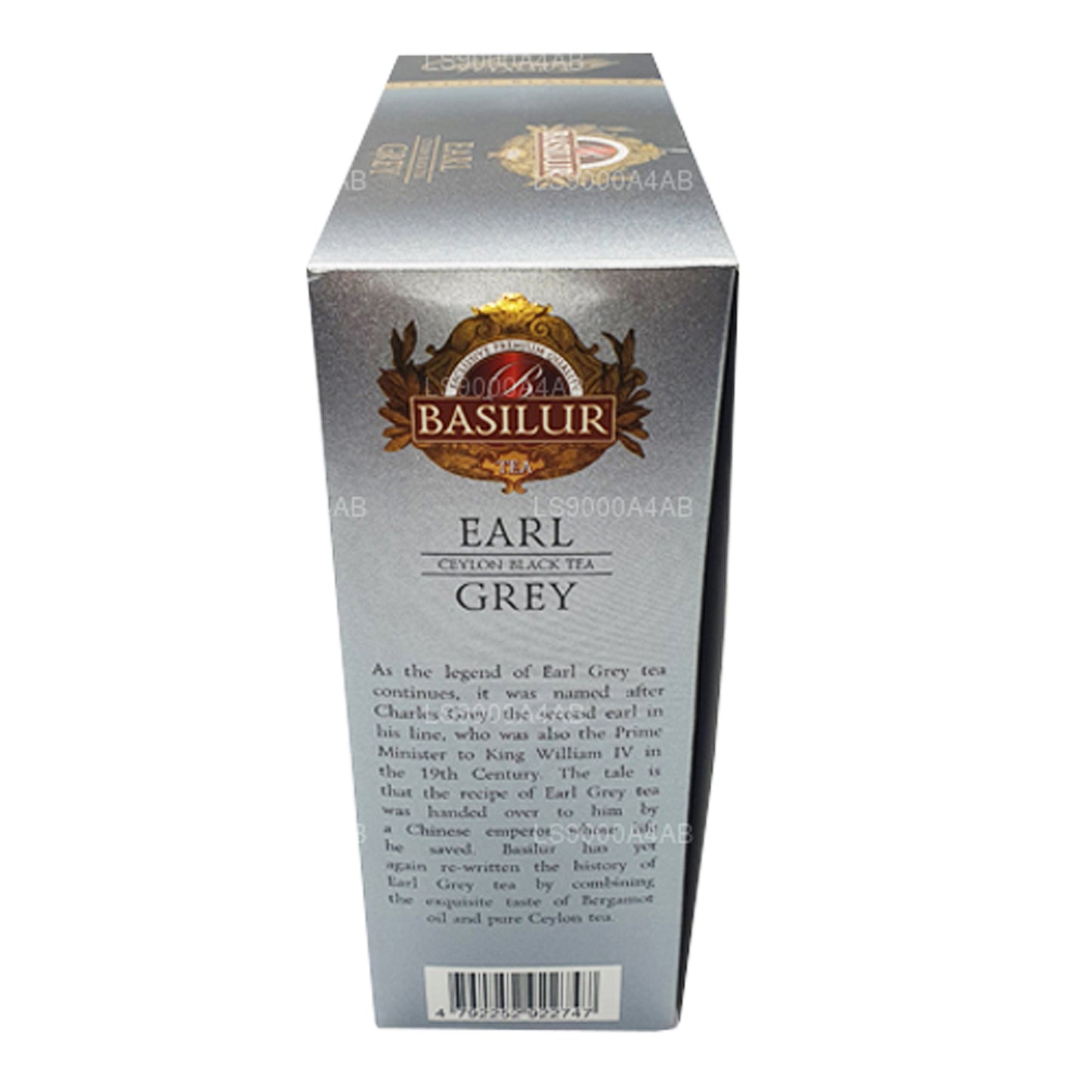 Thé noir de Ceylan Basilur Speciality Classics Earl Grey (200 g) 100 sachets de thé