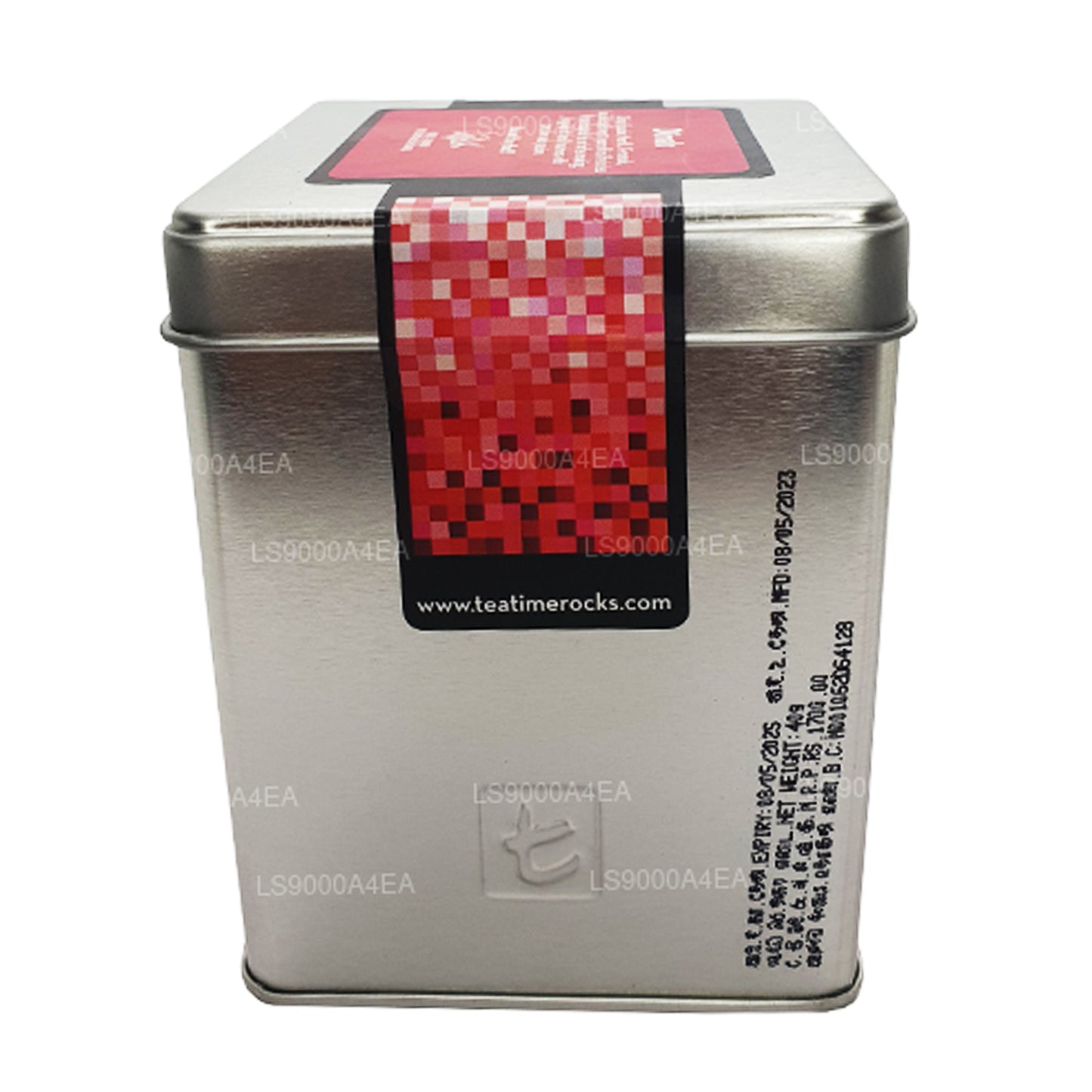 Dilmah T-series Rose à la vanille française 20 sachets de thé en feuilles (40 g)