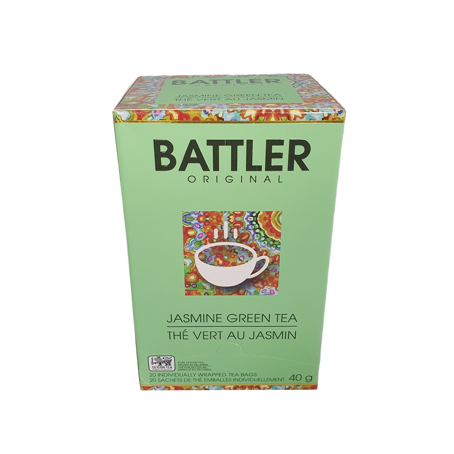 Thé vert au jasmin Battler Original (40 g) - 20 sachets