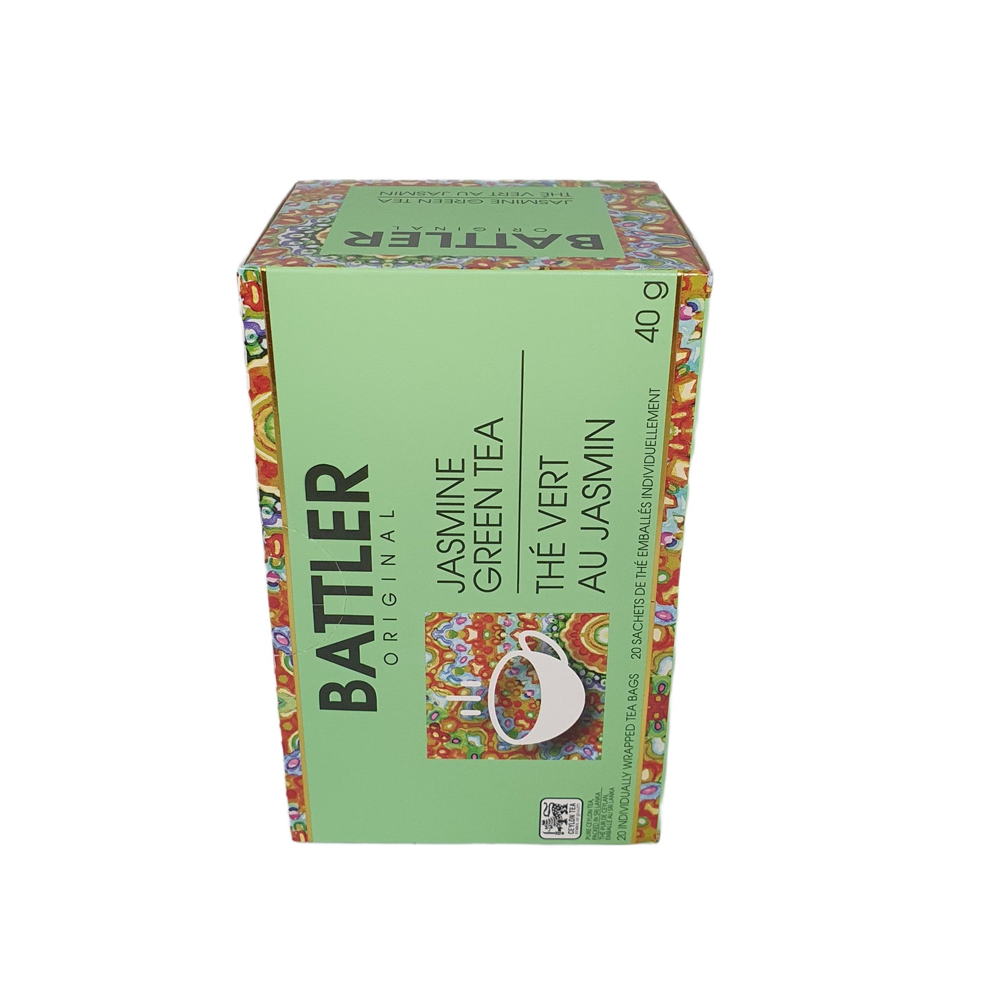 Thé vert au jasmin Battler Original (40 g) - 20 sachets