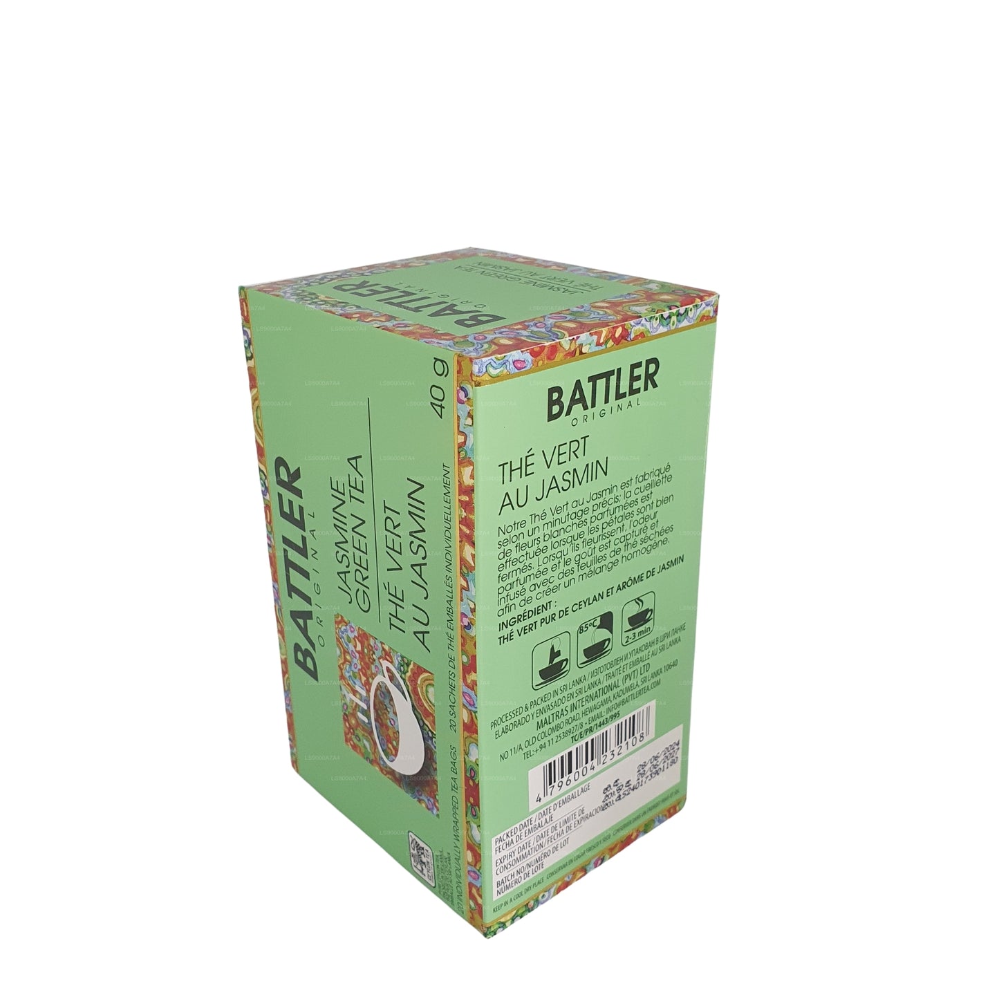 Thé vert au jasmin Battler Original (40 g) - 20 sachets