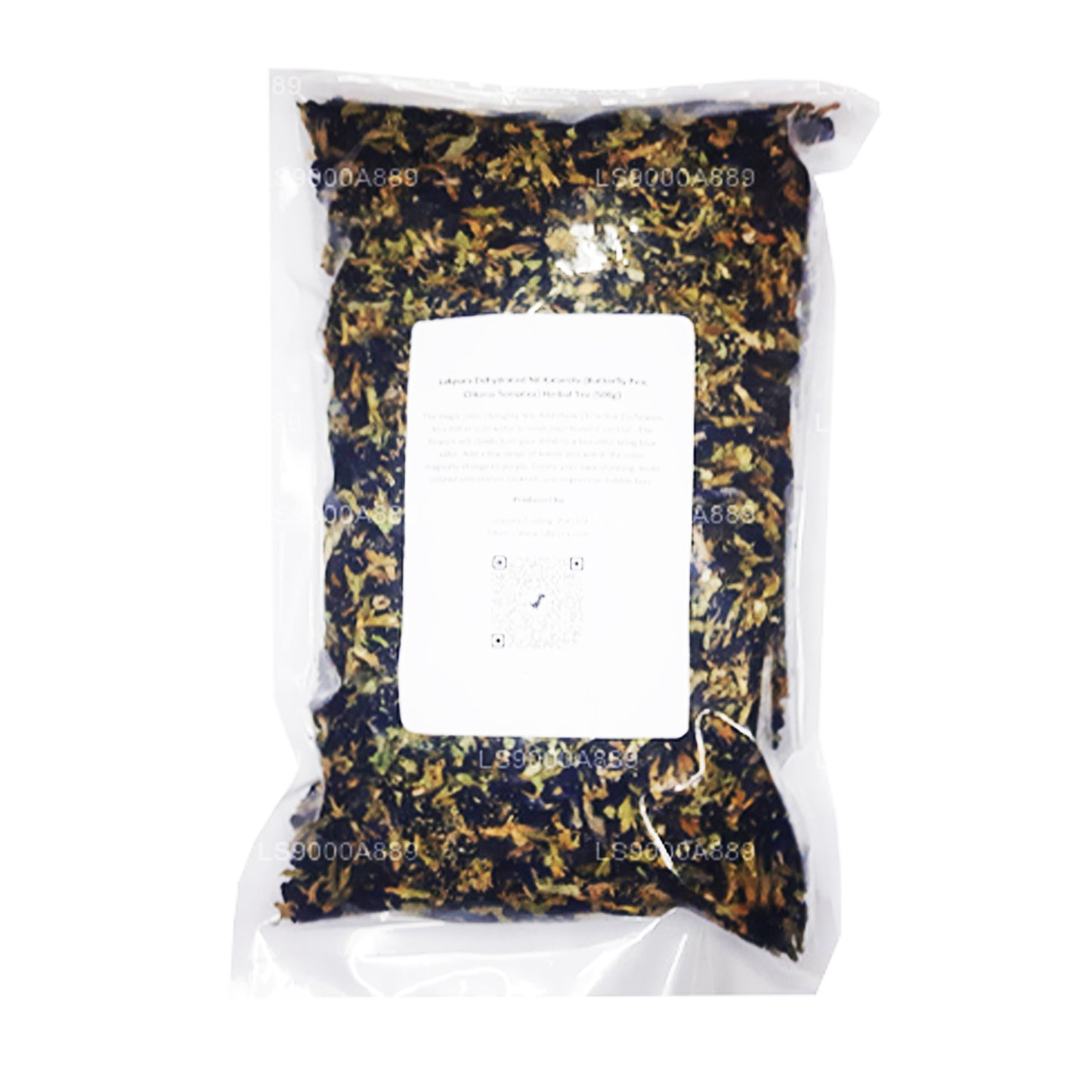 Tisane déshydratée Lakpura Nil Katarolu (pois papillon ; Clitoria Ternatea) (40 g)