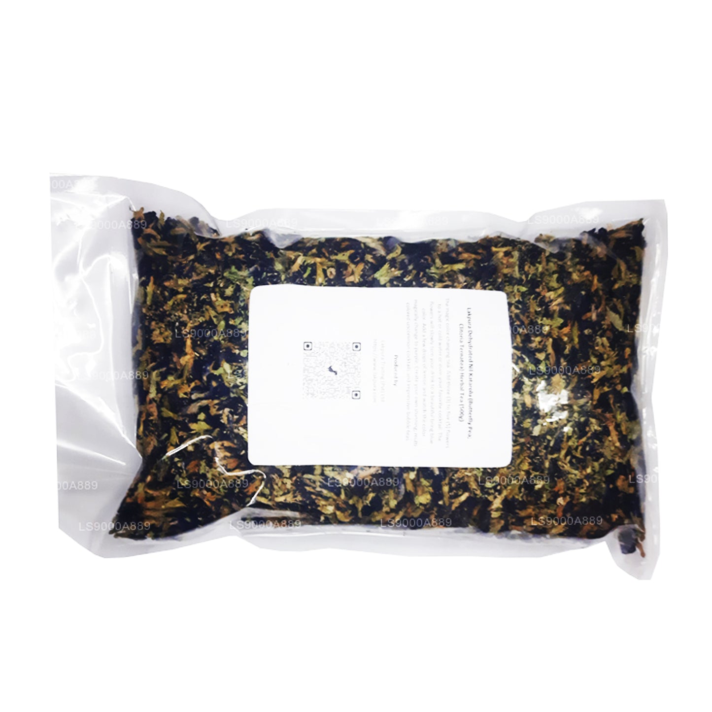 Tisane déshydratée Lakpura Nil Katarolu (pois papillon ; Clitoria Ternatea) (40 g)