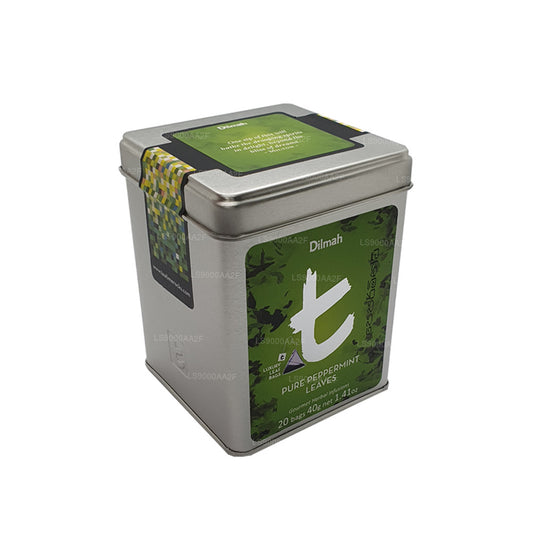 Boîte à feuilles de menthe poivrée pure Dilmah (34 g)