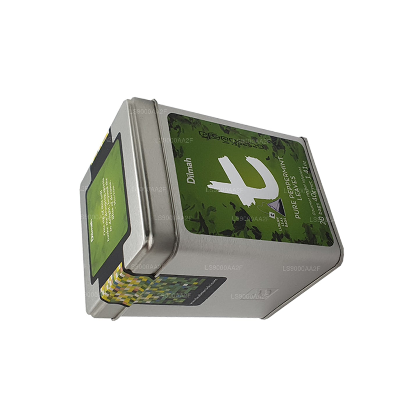 Boîte à feuilles de menthe poivrée pure Dilmah (34 g)