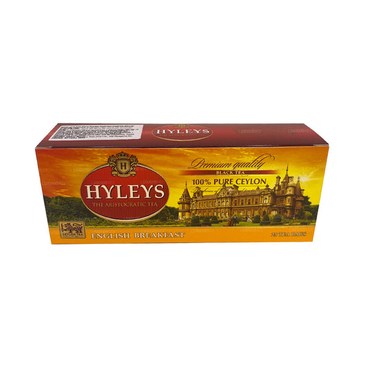 Thé Hyleys Black English Breakfast (37,5 g) 25 sachets de thé