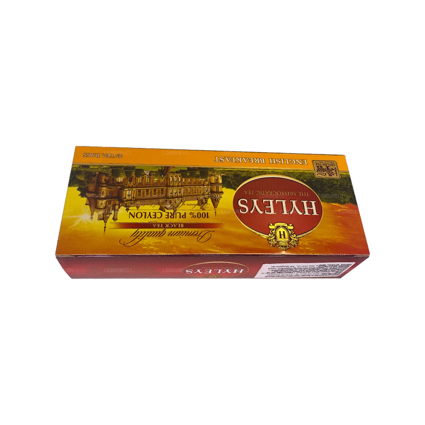 Thé Hyleys Black English Breakfast (37,5 g) 25 sachets de thé