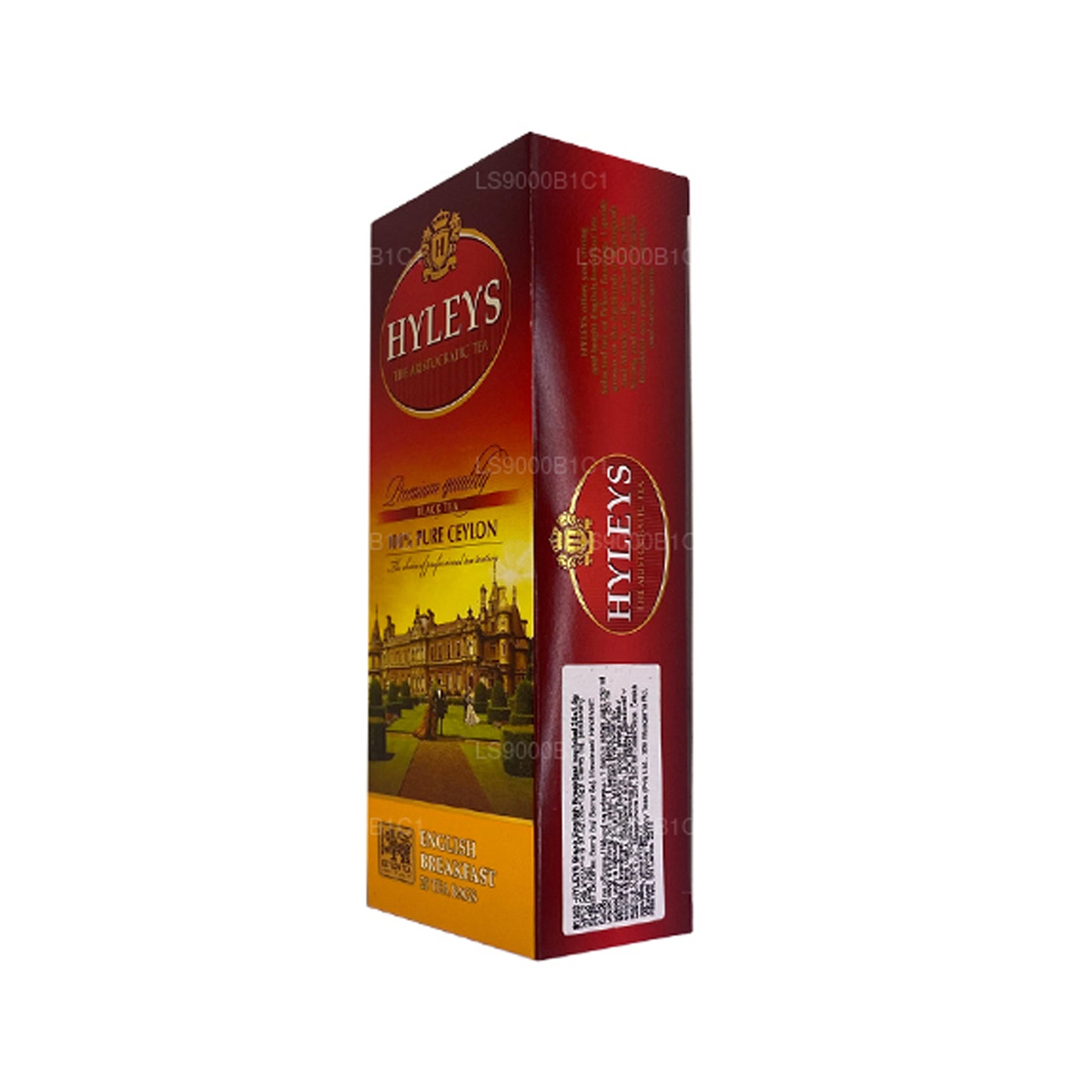 Thé Hyleys Black English Breakfast (37,5 g) 25 sachets de thé