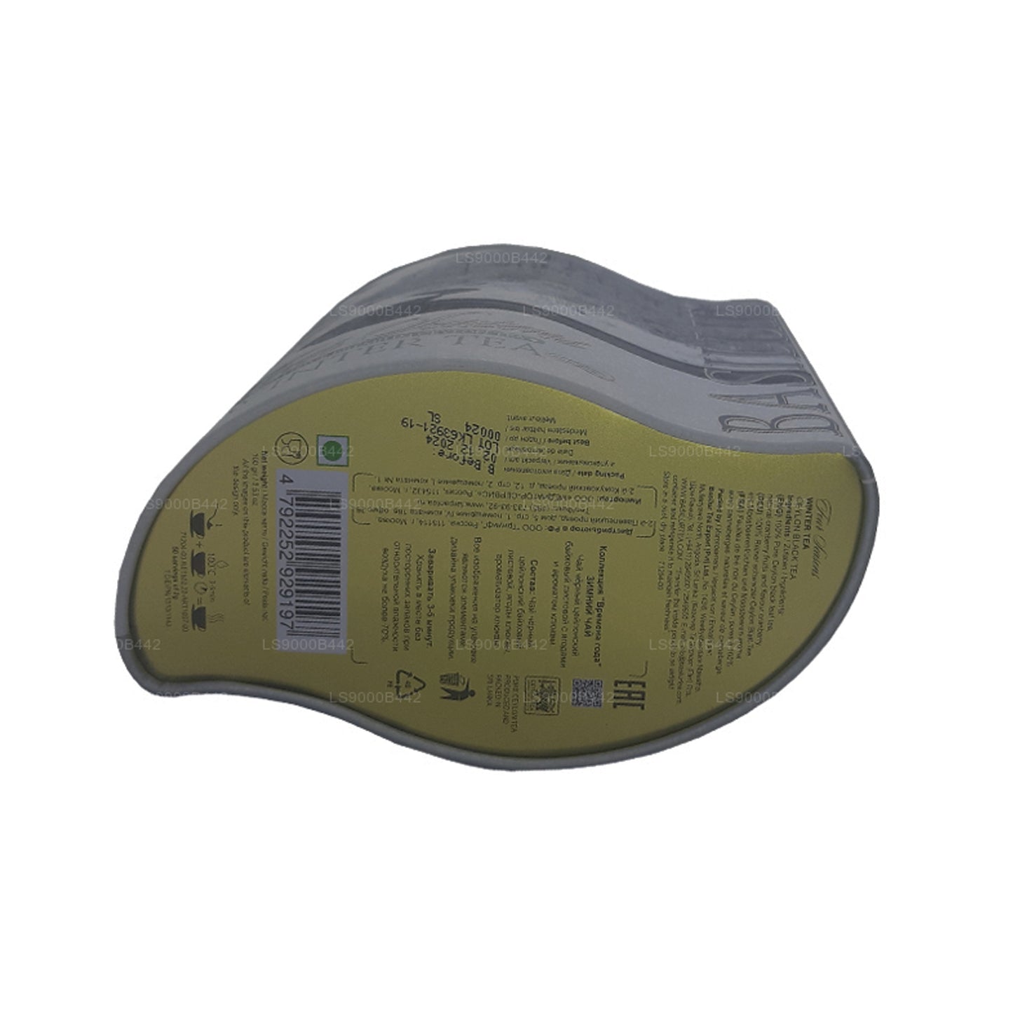 Boîte « Thé d'hiver » Basilur Four Seasons (100 g)