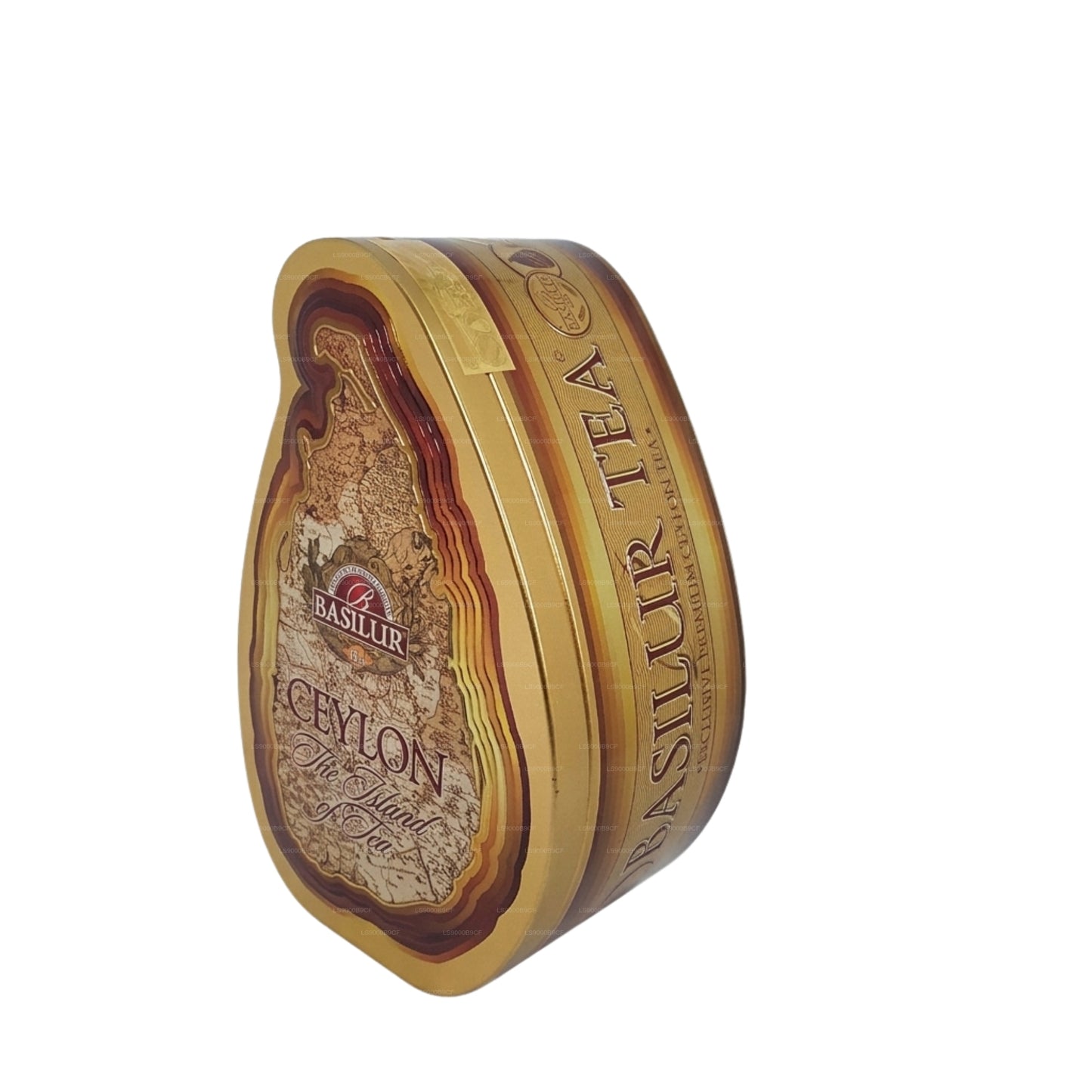 Boîte à thé Basilur Island « Gold » (100 g)