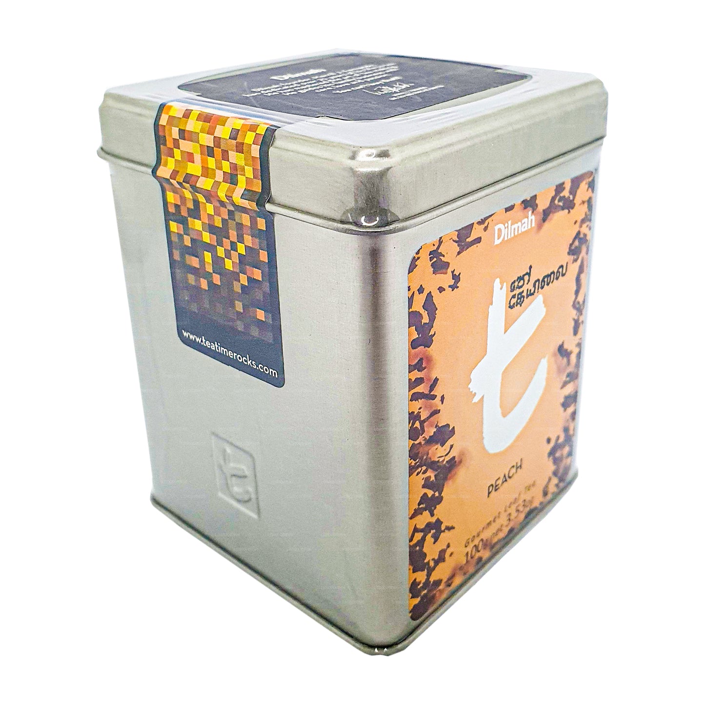 Thé en vrac Dilmah t-Series Pêche (100 g)